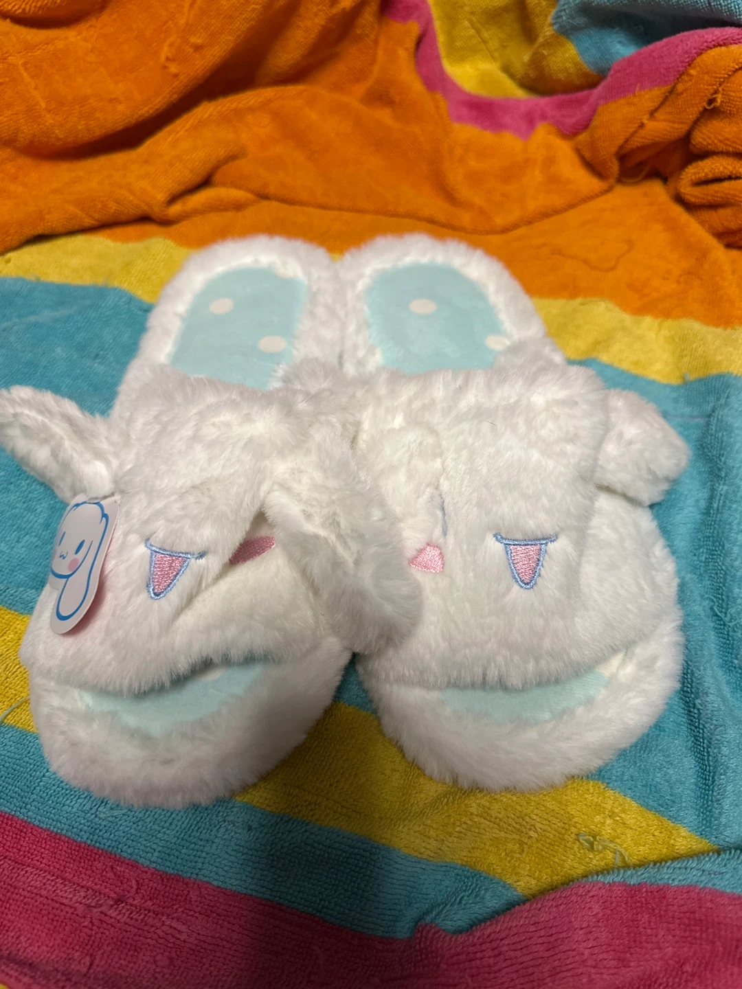 ⚽️ Cinnamoroll Plush Slippers