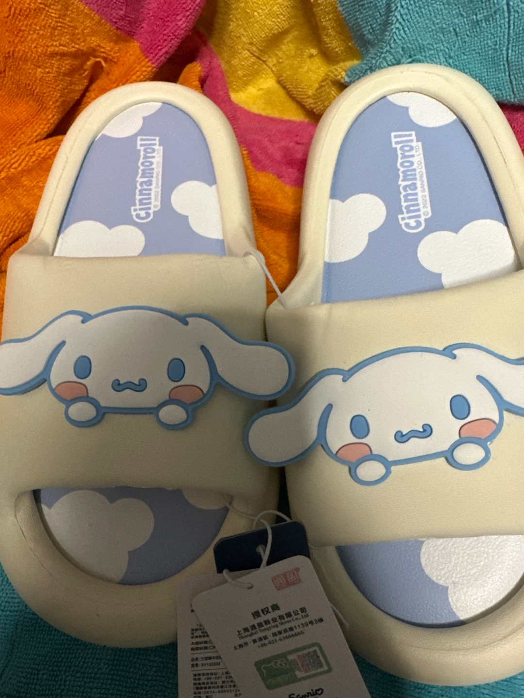 ⚽️ Sanrio Cinnamoroll Slippers - photo 2