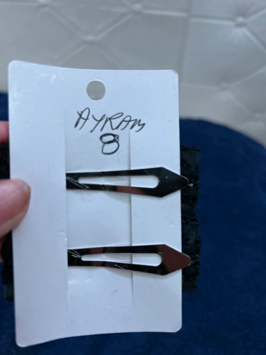 ⚽️ Black Lace Hair Clips - photo 2
