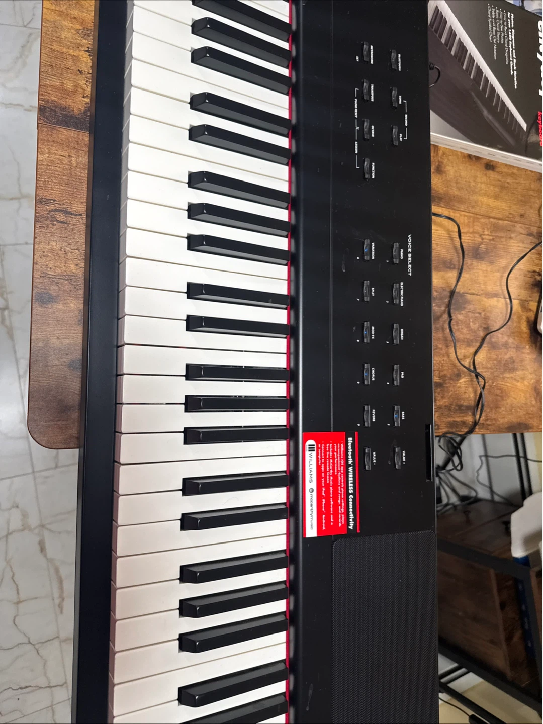 for parts Williams Allegro II 88-Key Digital Piano - photo 4