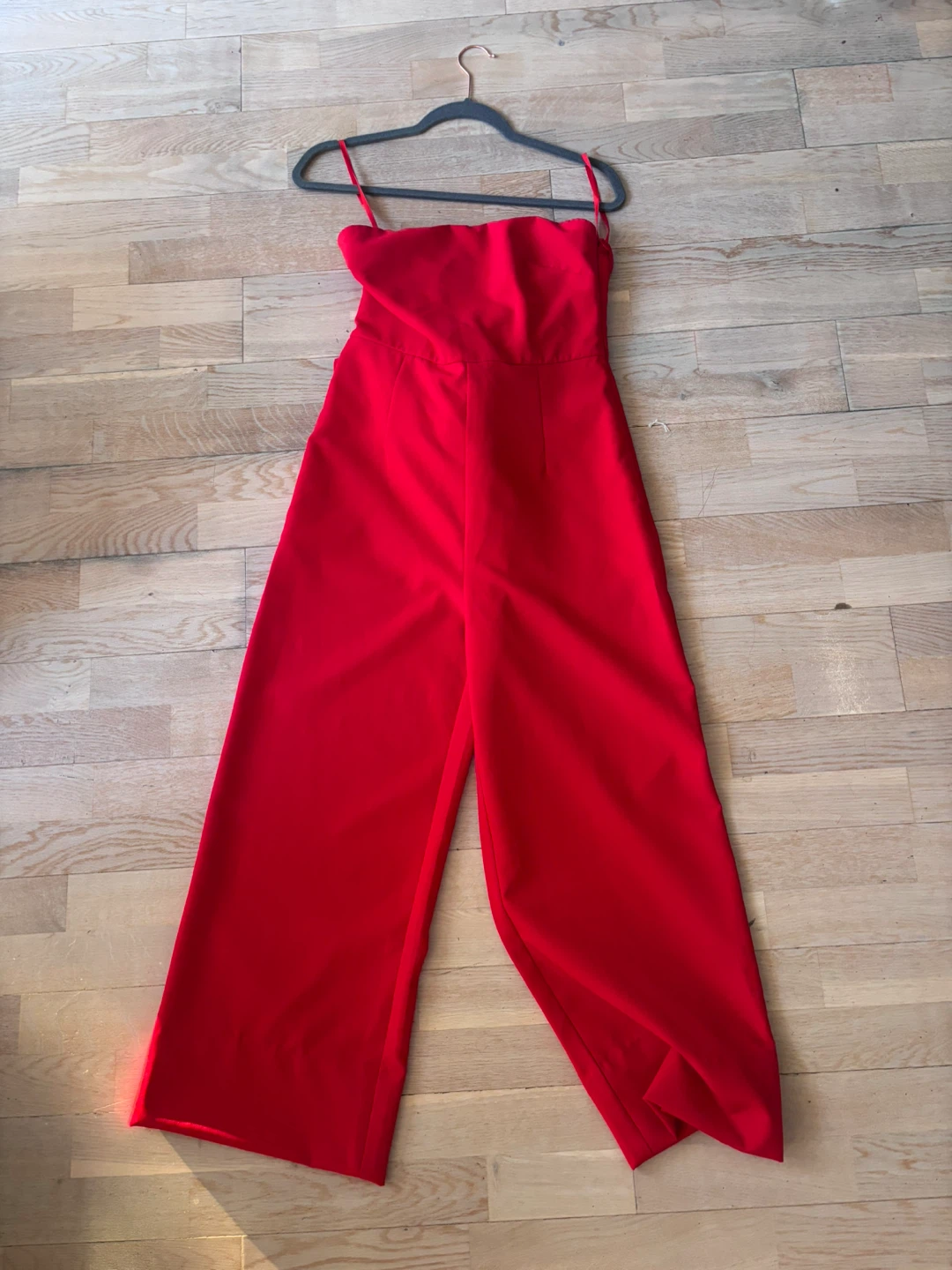 Red Jumpsuit with Bow - photo 2