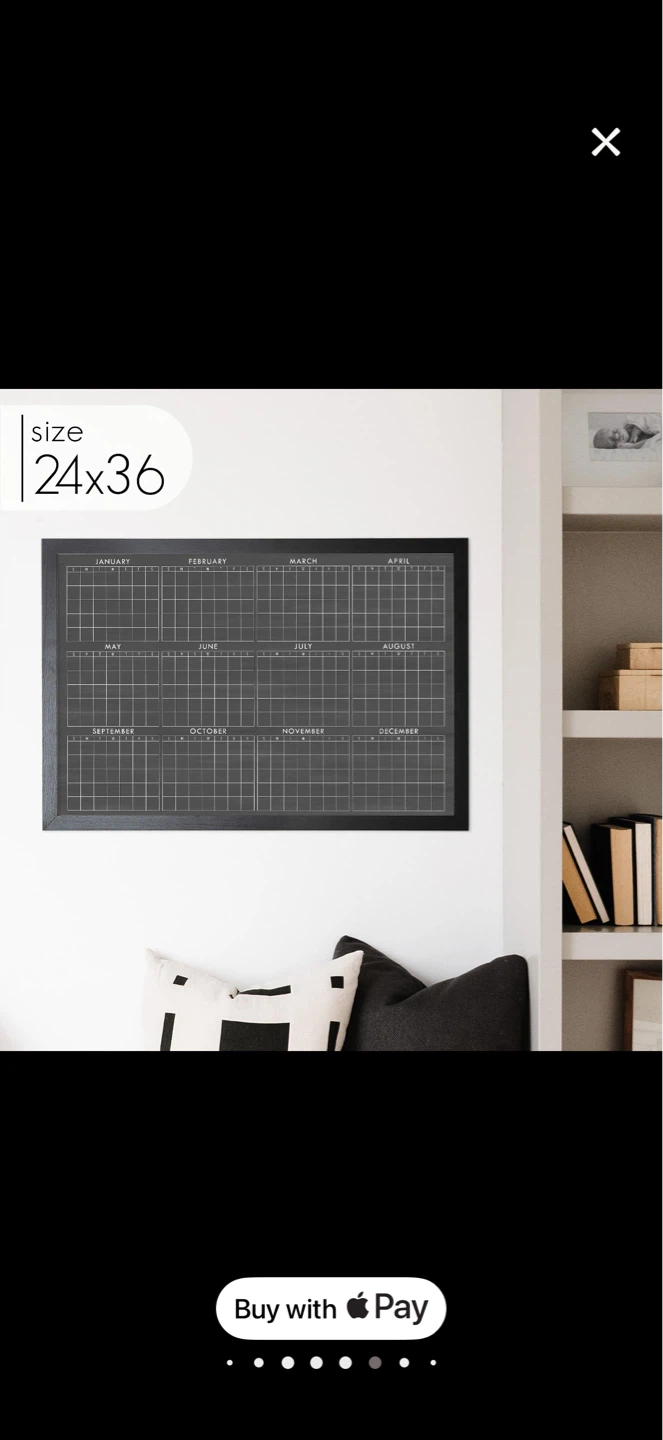 Magnetic dry erase board from Etsy - photo 4