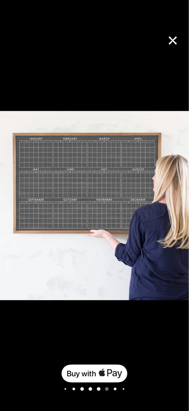 Magnetic dry erase board from Etsy - photo 3
