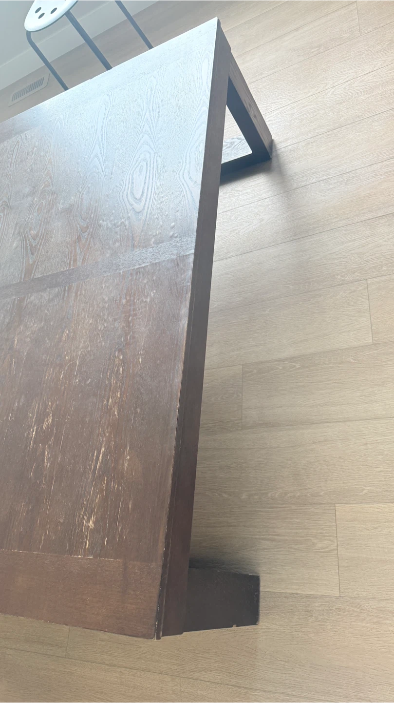 Contemporary Coffee Table - Dark Brown Wood - photo 3