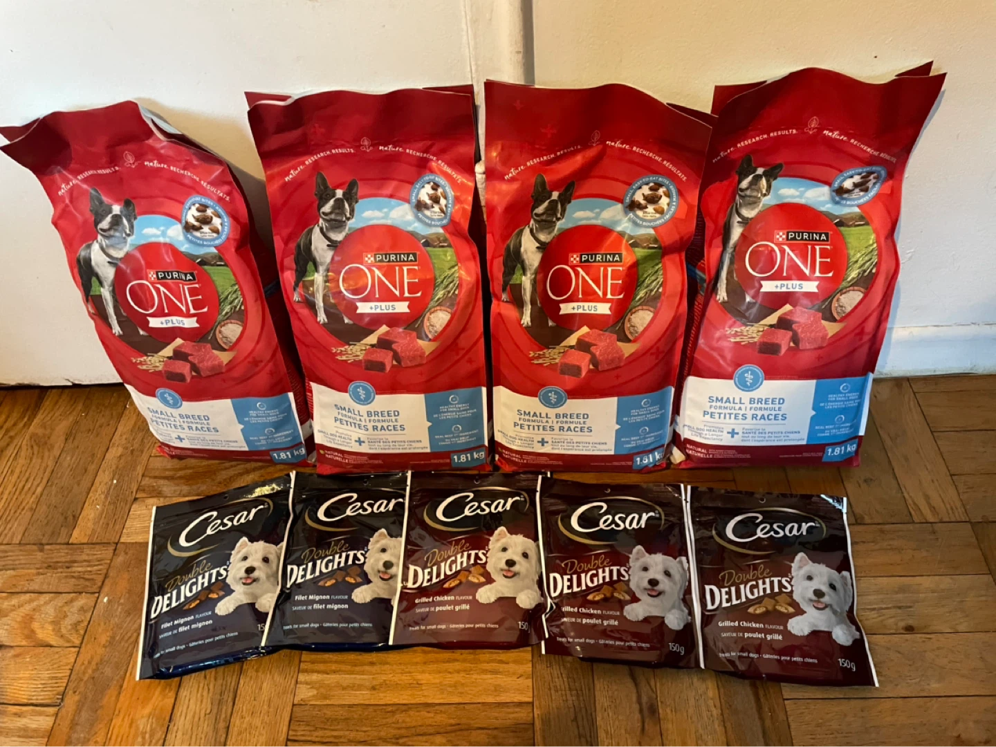 Brand New Huge Lot Small Dog Food & Treats