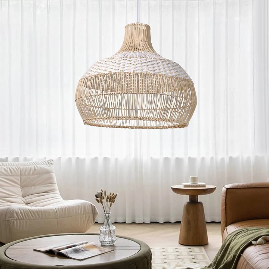 Home decor ( boho rattan pendant light) - photo 2