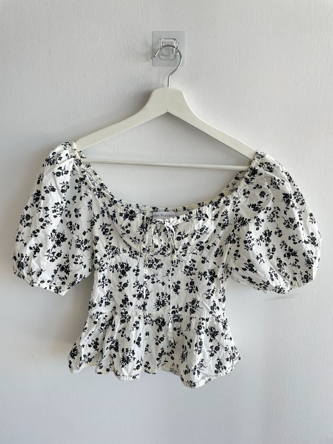 Helen Princess Floral Peplum Top, size S/M