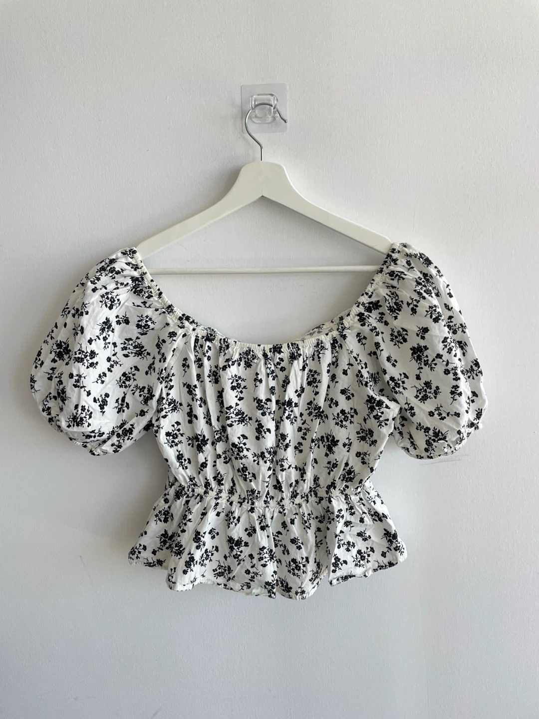 Helen Princess Floral Peplum Top, size S/M - photo 3