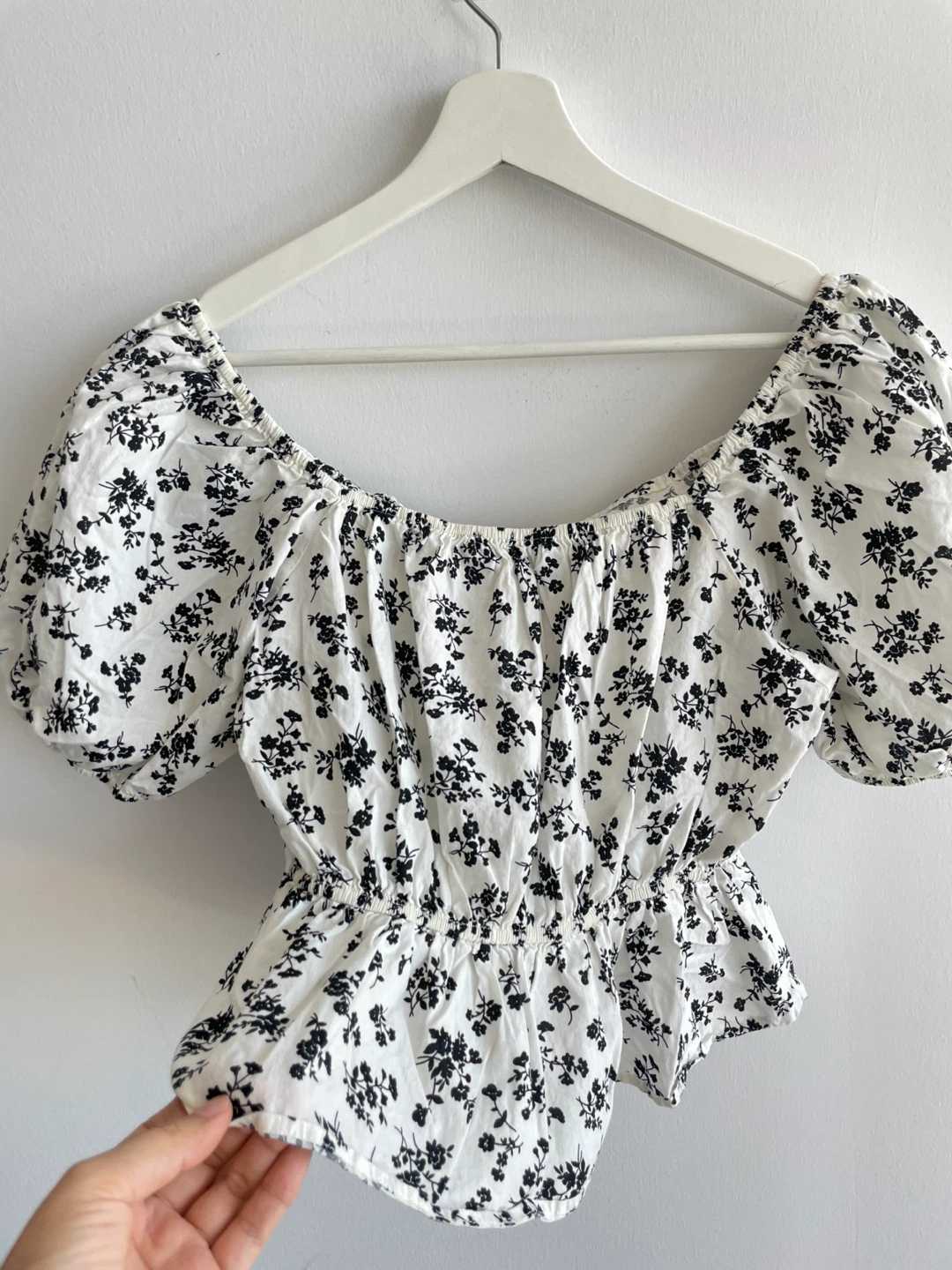 Helen Princess Floral Peplum Top, size S/M - photo 4