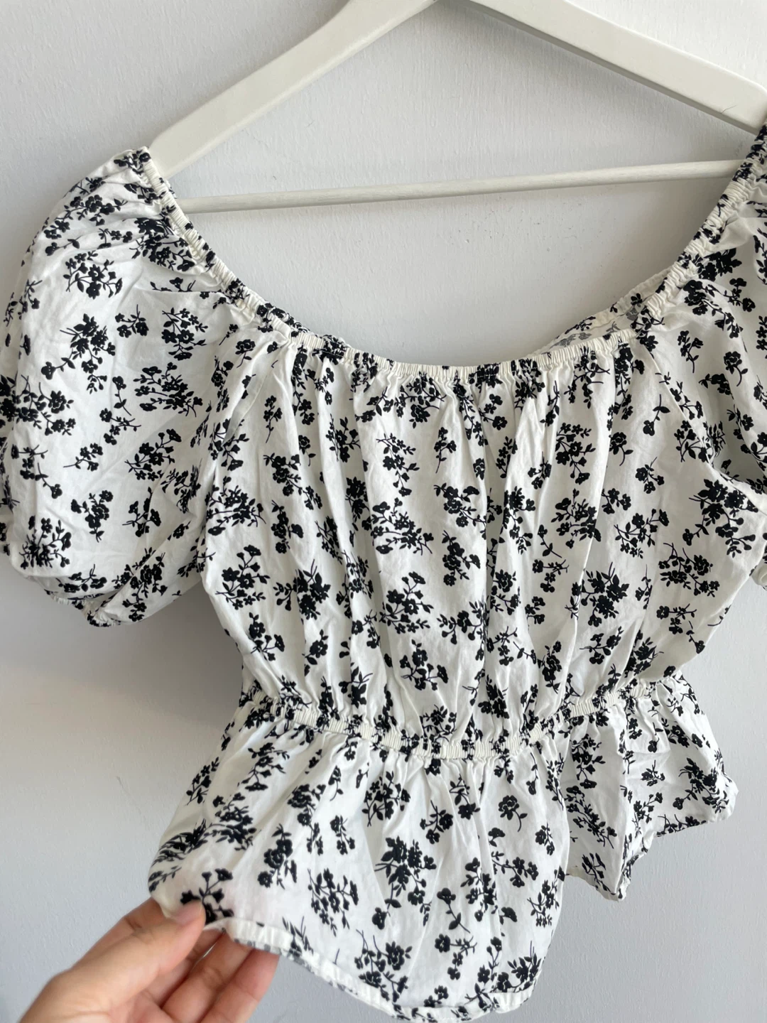 Helen Princess Floral Peplum Top, size S/M - photo 5
