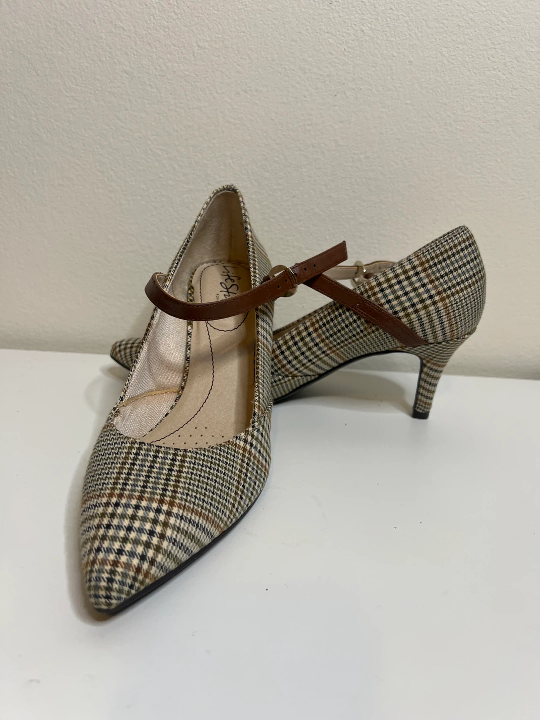 LifeStride Plaid Mary Jane Heels - photo 2