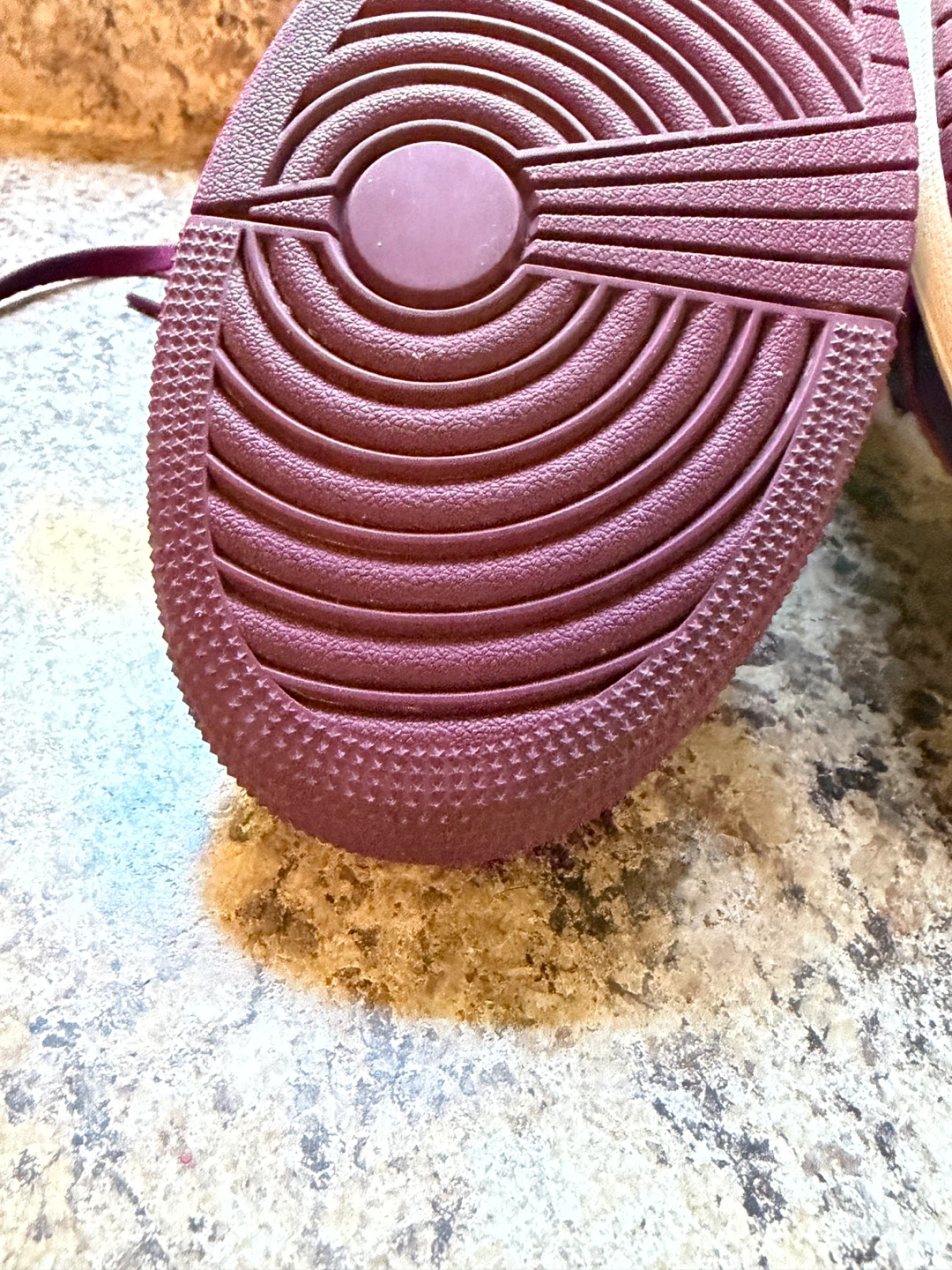 Nike Air Jordan 1 High Burgundy White Silver - photo 5