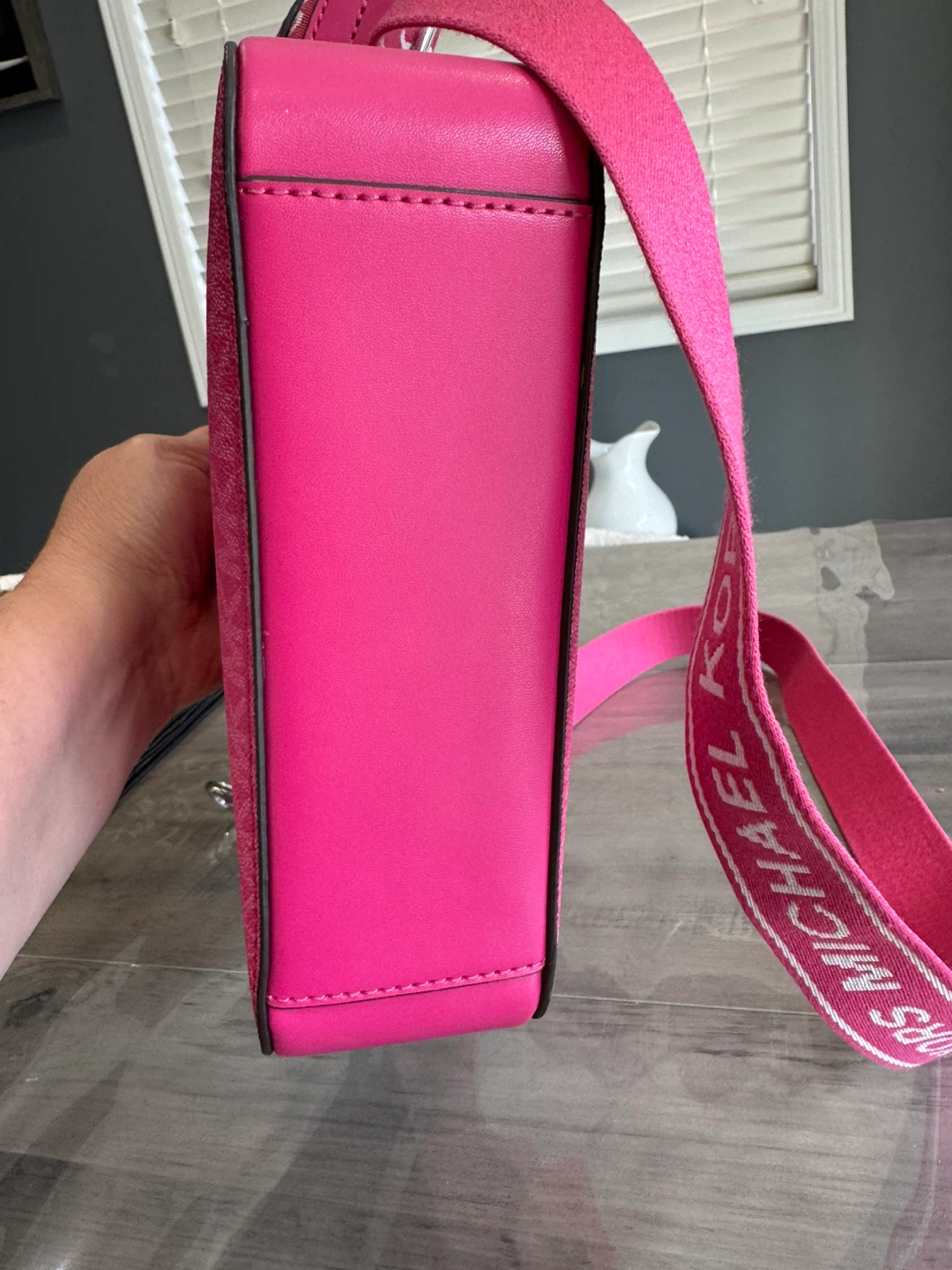 Michael Kors Pink MK Signature Crossbody Bag - photo 5