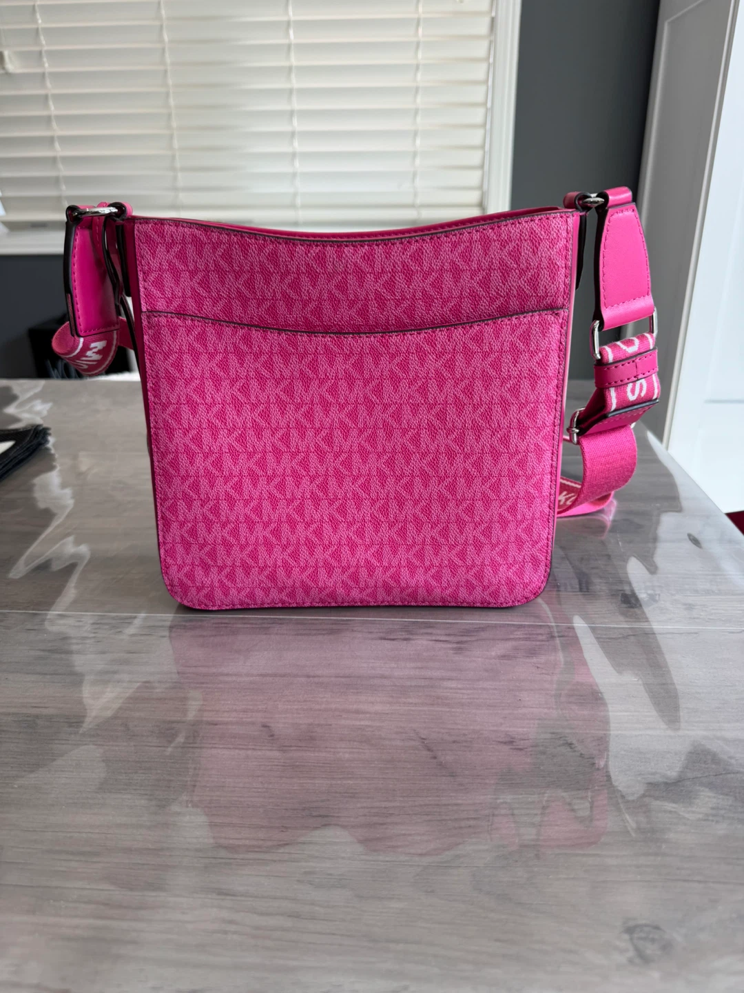 Michael Kors Pink MK Signature Crossbody Bag - photo 2