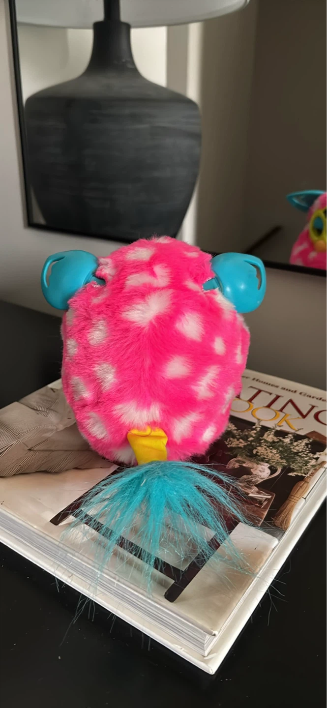 Furby Pink White Polka Dot Interactive Toy - photo 2