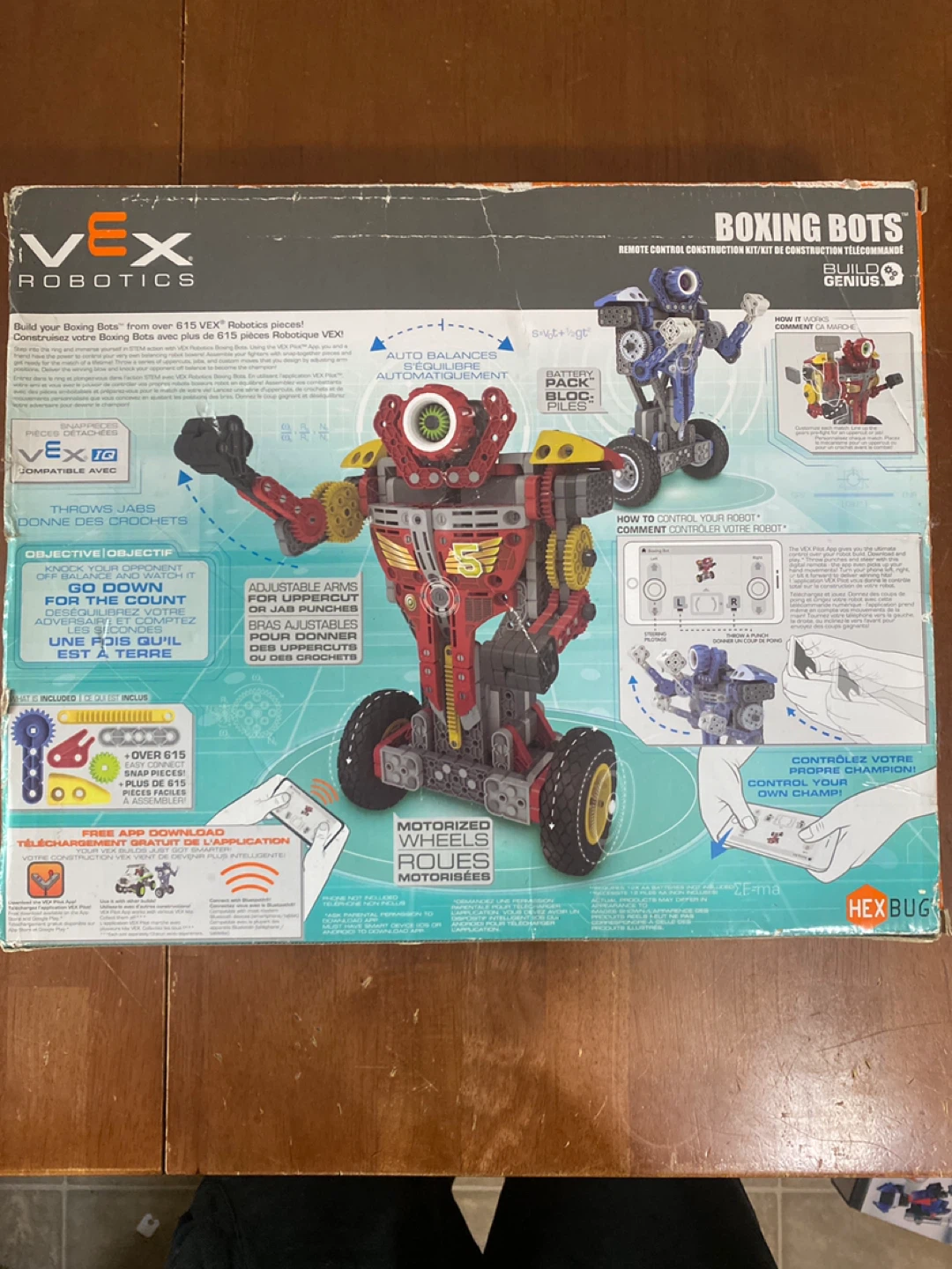 VEX Robotics Boxing Bots Remote Control Construction Kit - photo 2
