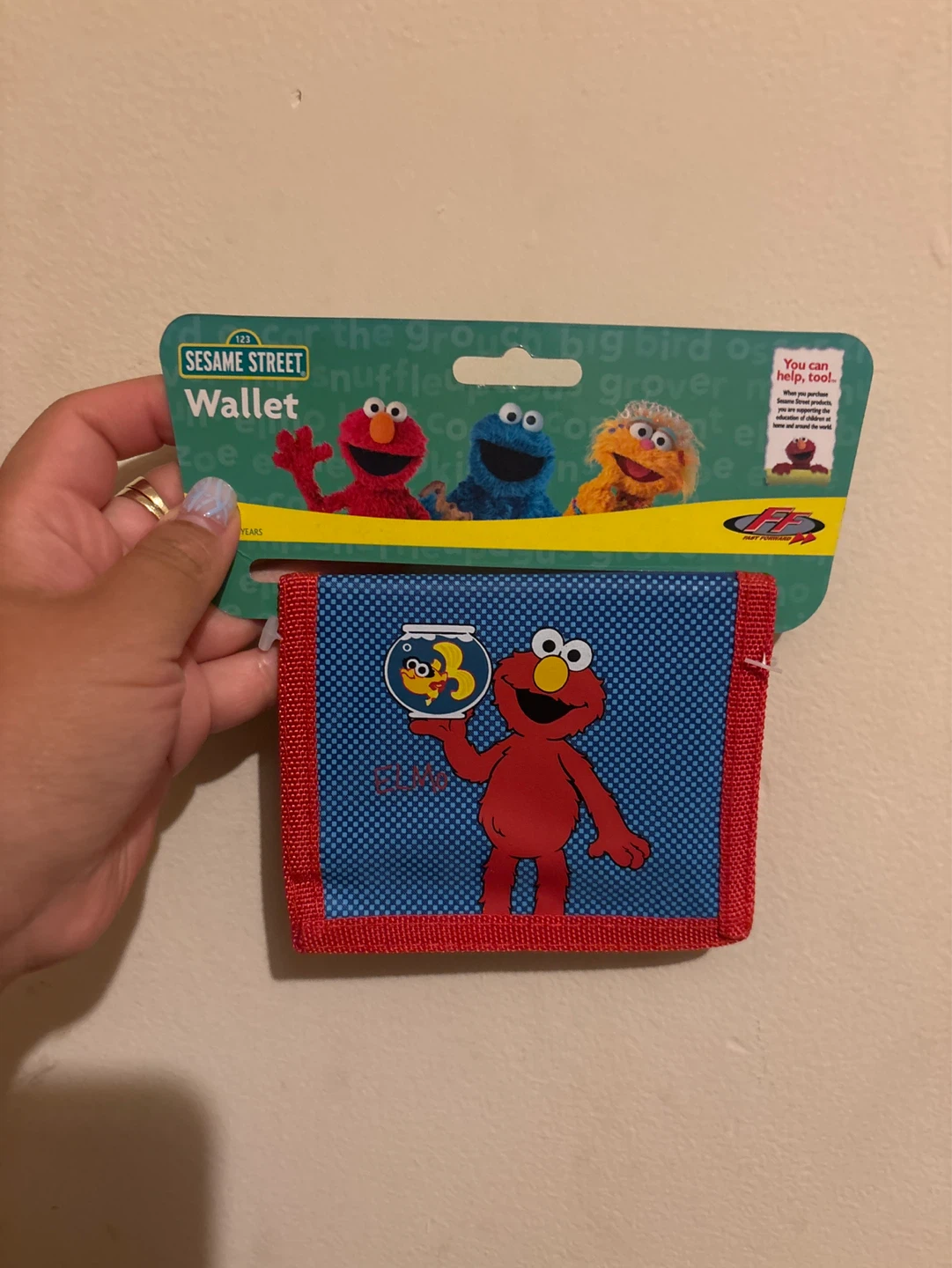 Sesame Street Elmo Wallet⚽️