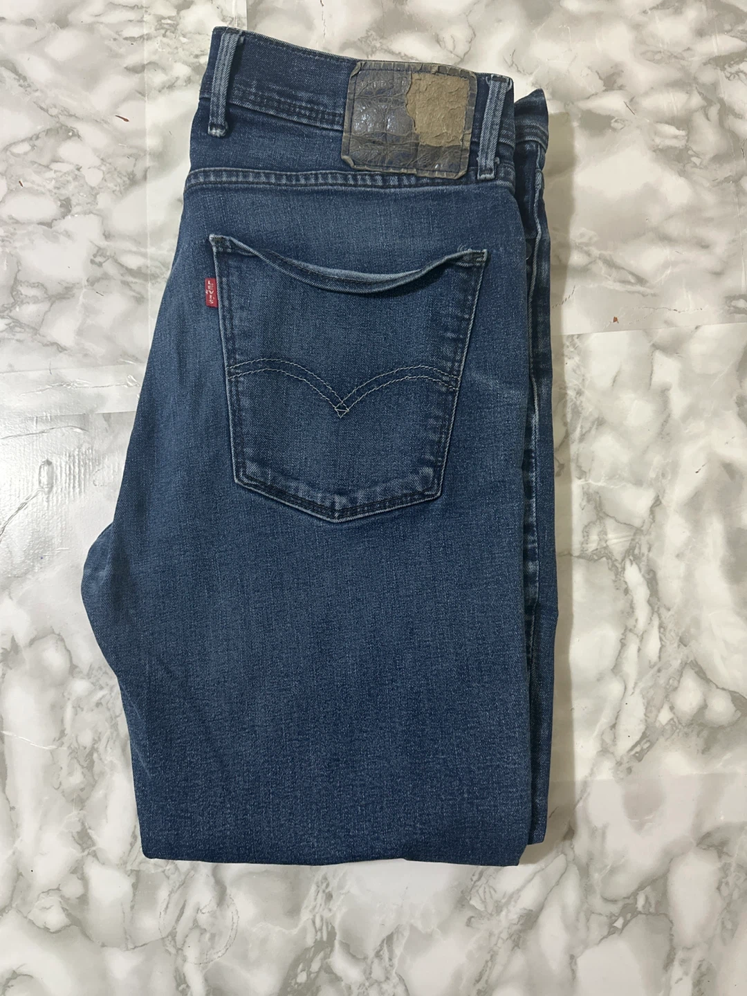Levi's Blue Denim Jeans - photo 2