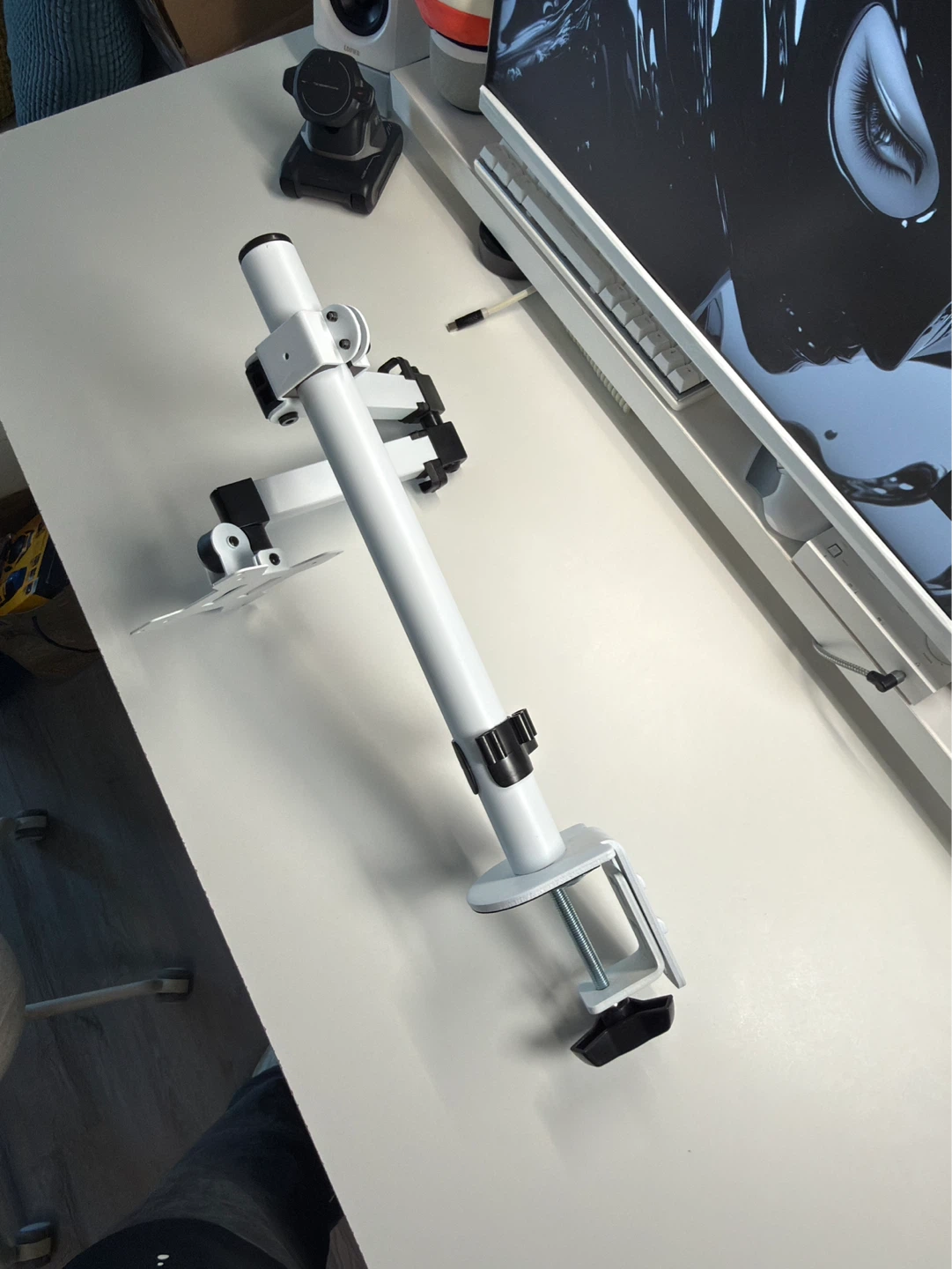 VIVO Single monitor arm (White)