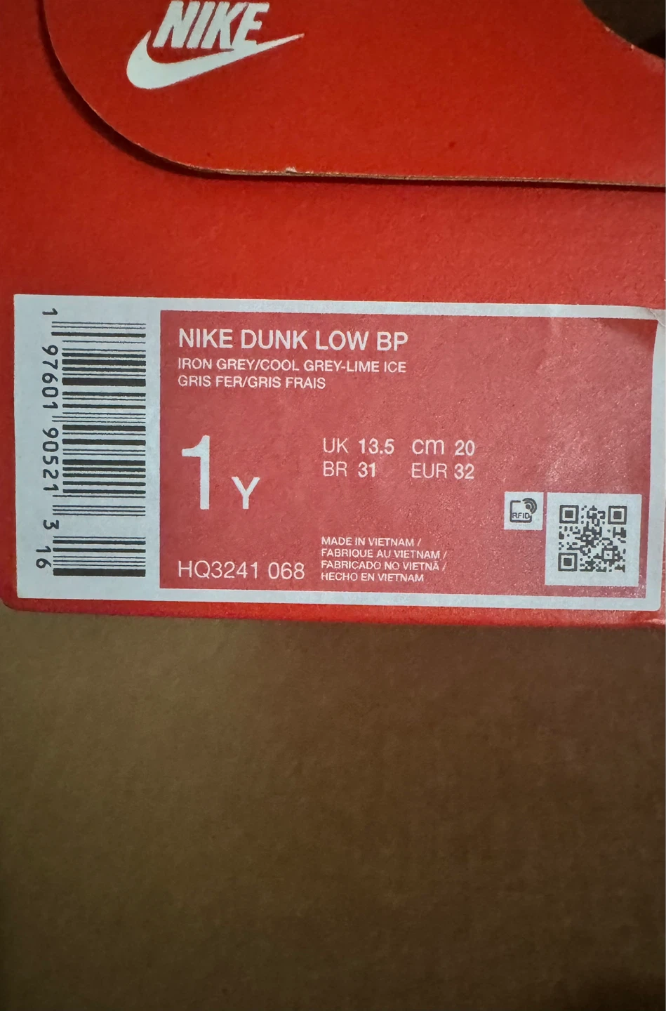 Nike Dunk Low BP Toddler Shoes - photo 4