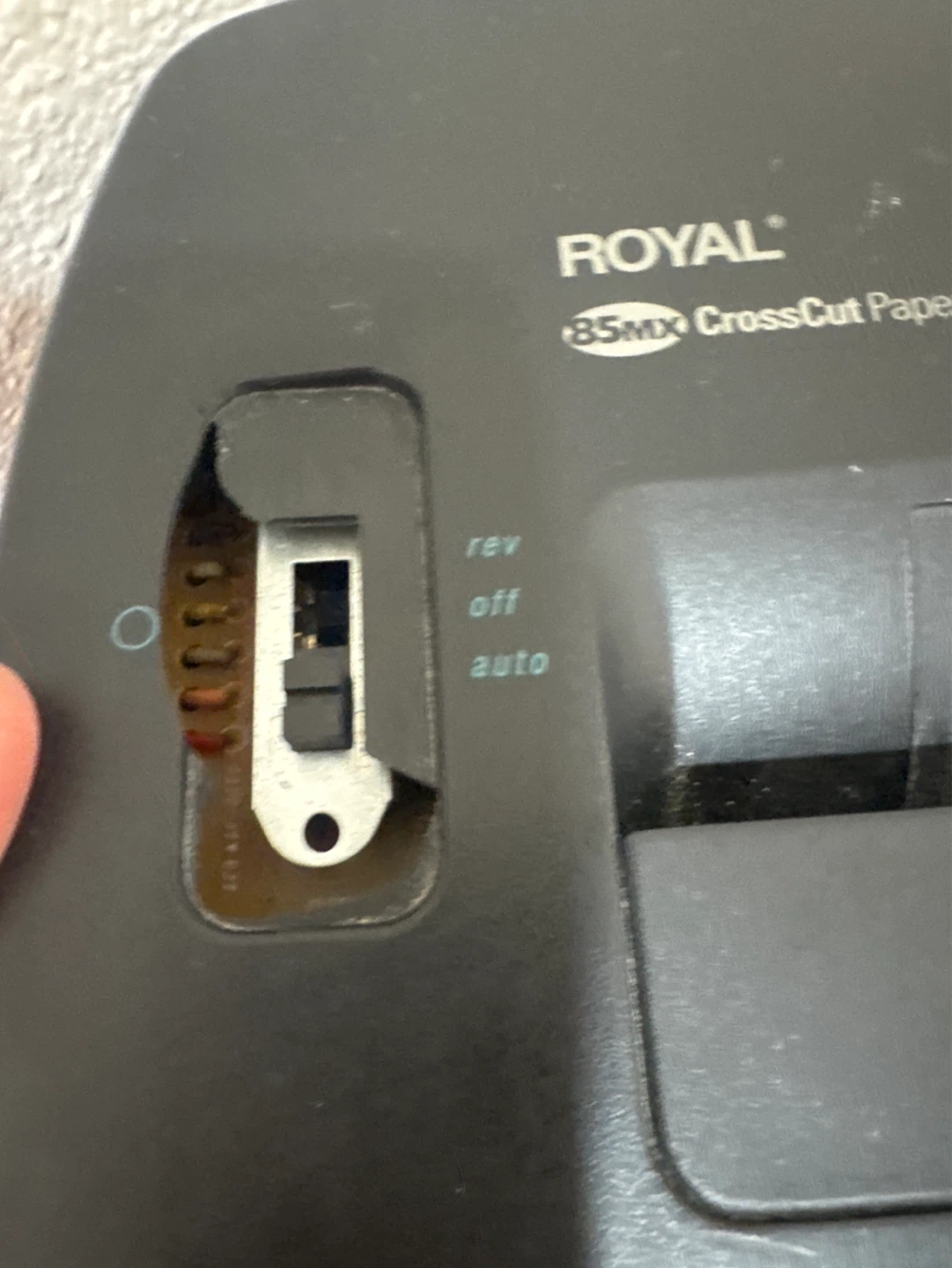 Royal 85MX CrossCut Paper Shredder - photo 2