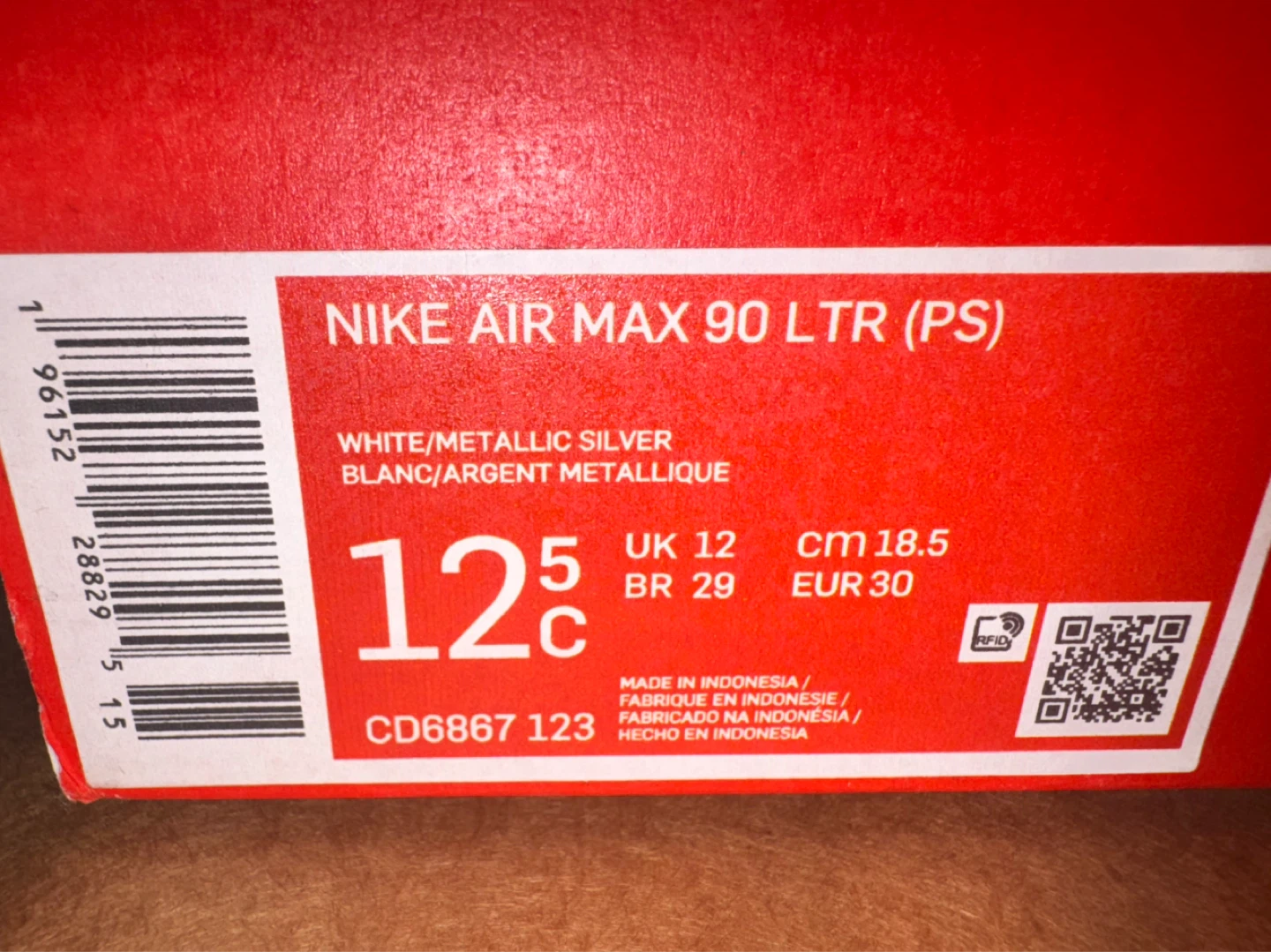 Nike Air Max 90 LTR (PS) Shoes - photo 4
