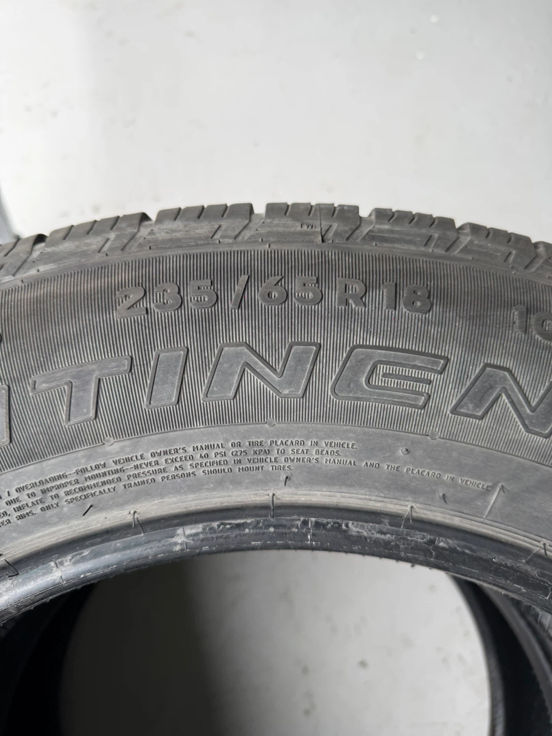 Continental CrossContact LX Sport Tires - 265/65R18 - photo 3