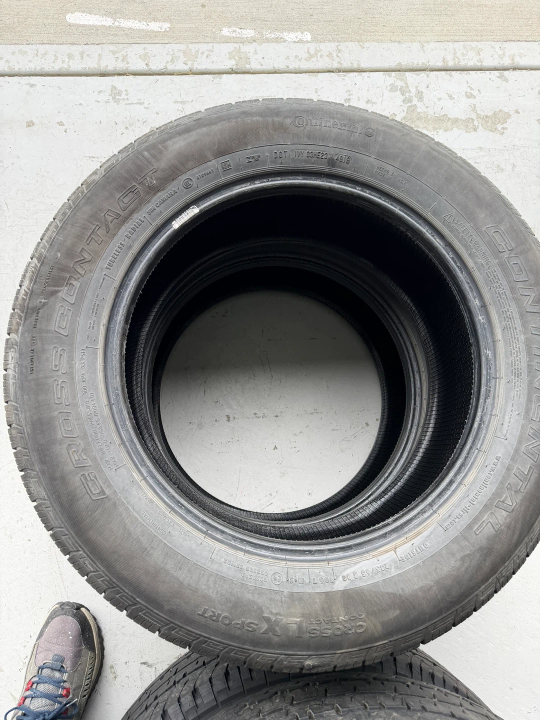 Continental CrossContact LX Sport Tires - 265/65R18 - photo 4