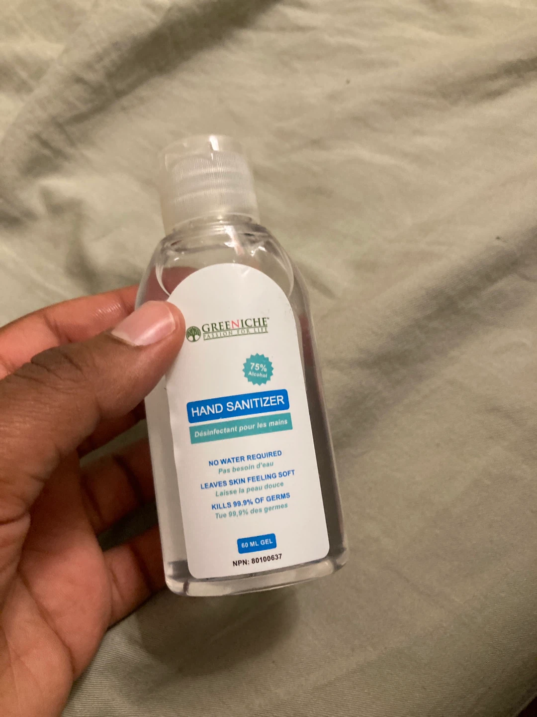 FREE Hand Sanitizer 75% Alcohol 60 ML