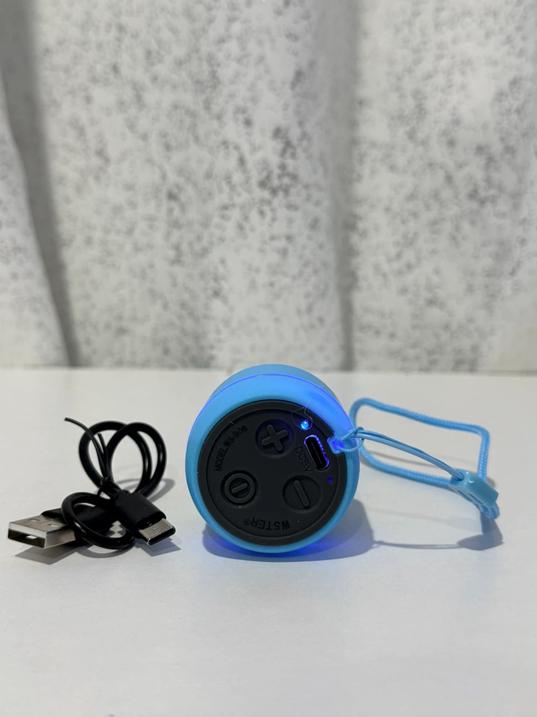 WSTER Wireless Speaker 3W Blue - photo 4