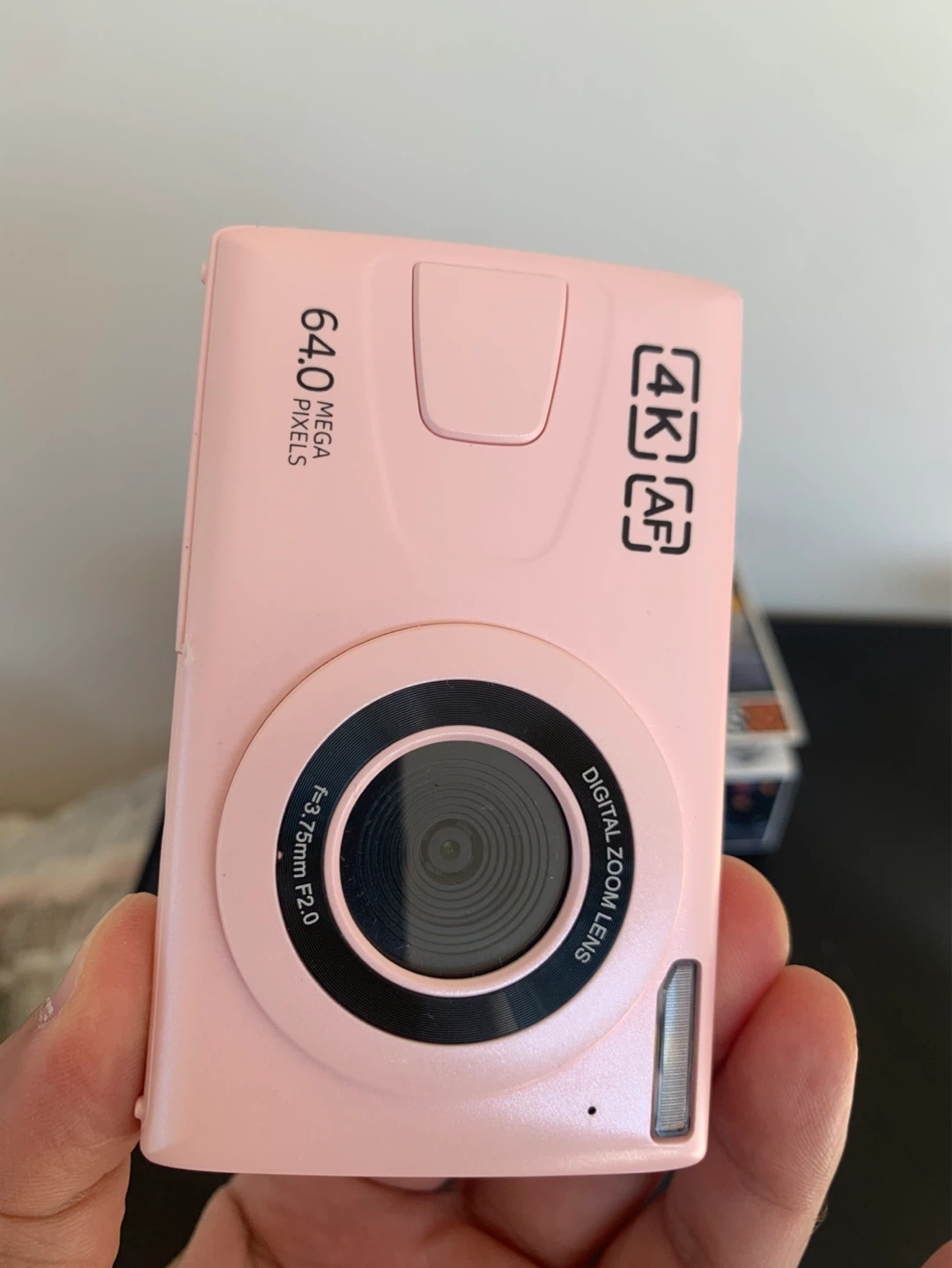 Pink 4K Digital Camera with 18x Zoom 64MP - photo 5