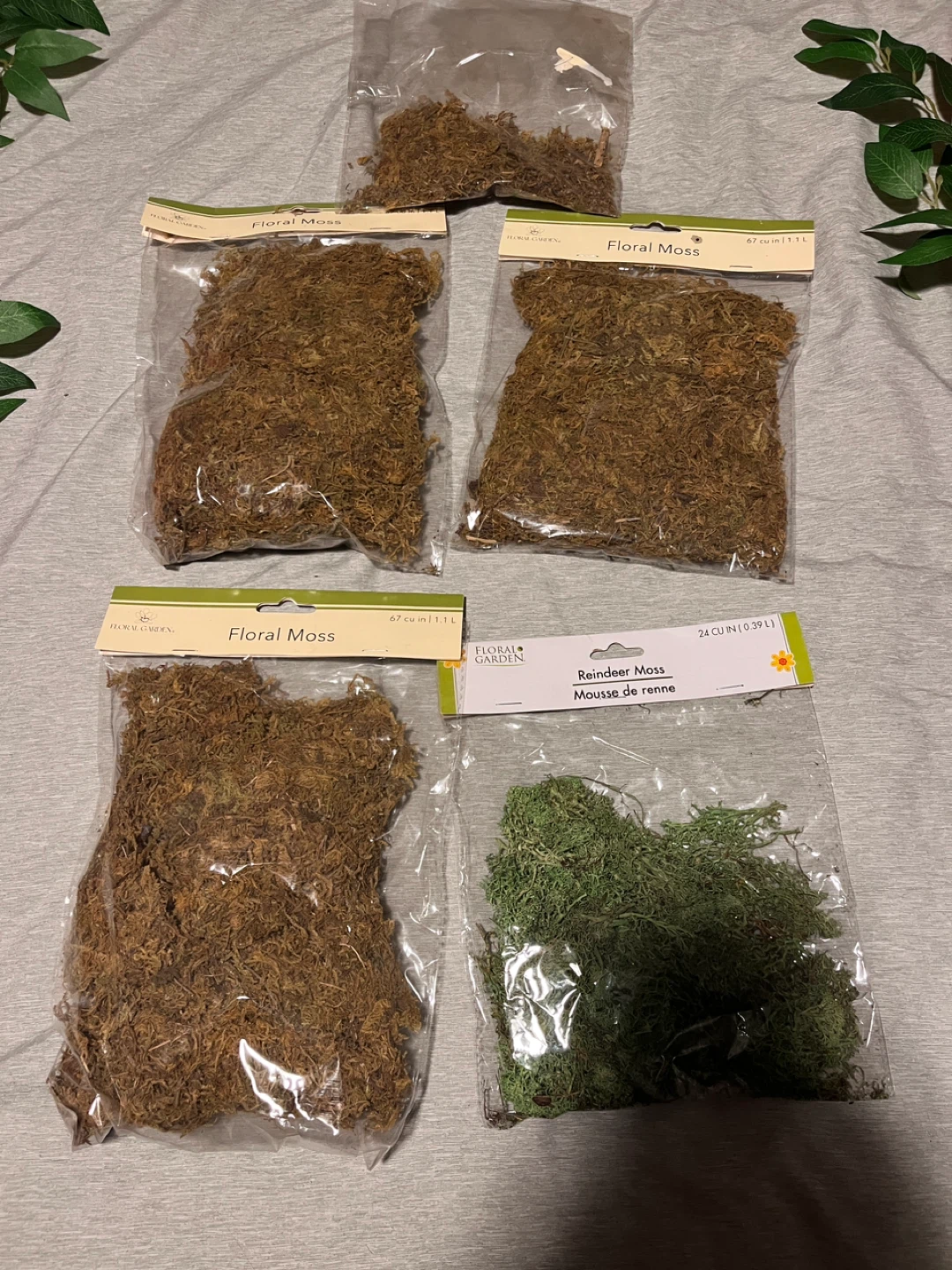 Floral Garden Moss Bundle (Reindeer & Floral)