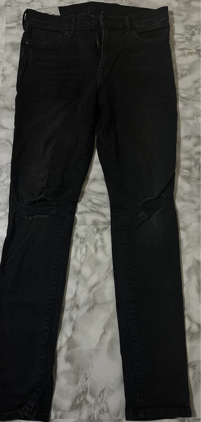 H&M Skinny Fit Black Jeans - photo 4