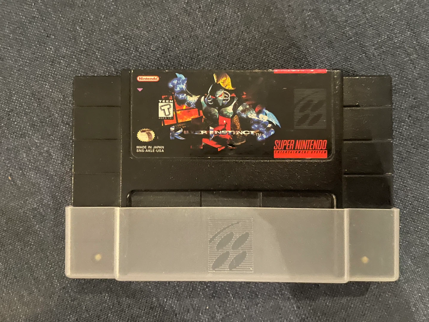 Killer Instinct Super Nintendo Game⚽️