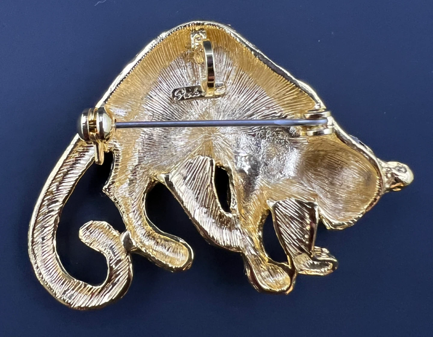 Vintage Signed ‘Park Lane’ Leopard Brooch/Pendant - photo 2