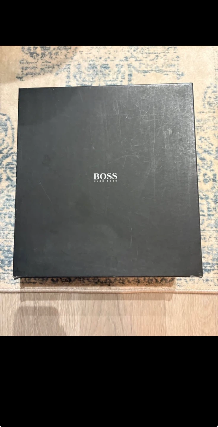 US 9 - BOSS Hugo Boss Black Leather Ankle Boots - photo 3