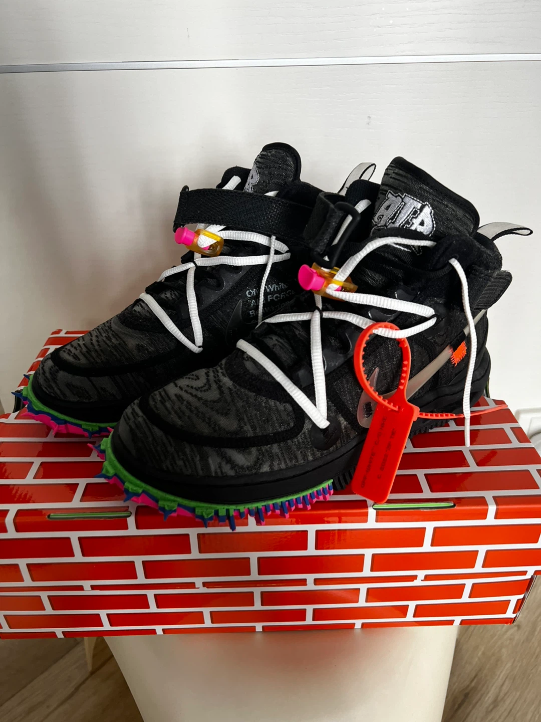 [99% NEW] Off-White™ X Nike Air Force 1 Mid 40th Anniversary