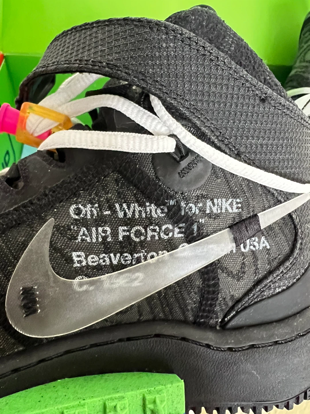 [99% NEW] Off-White™ X Nike Air Force 1 Mid 40th Anniversary - photo 5