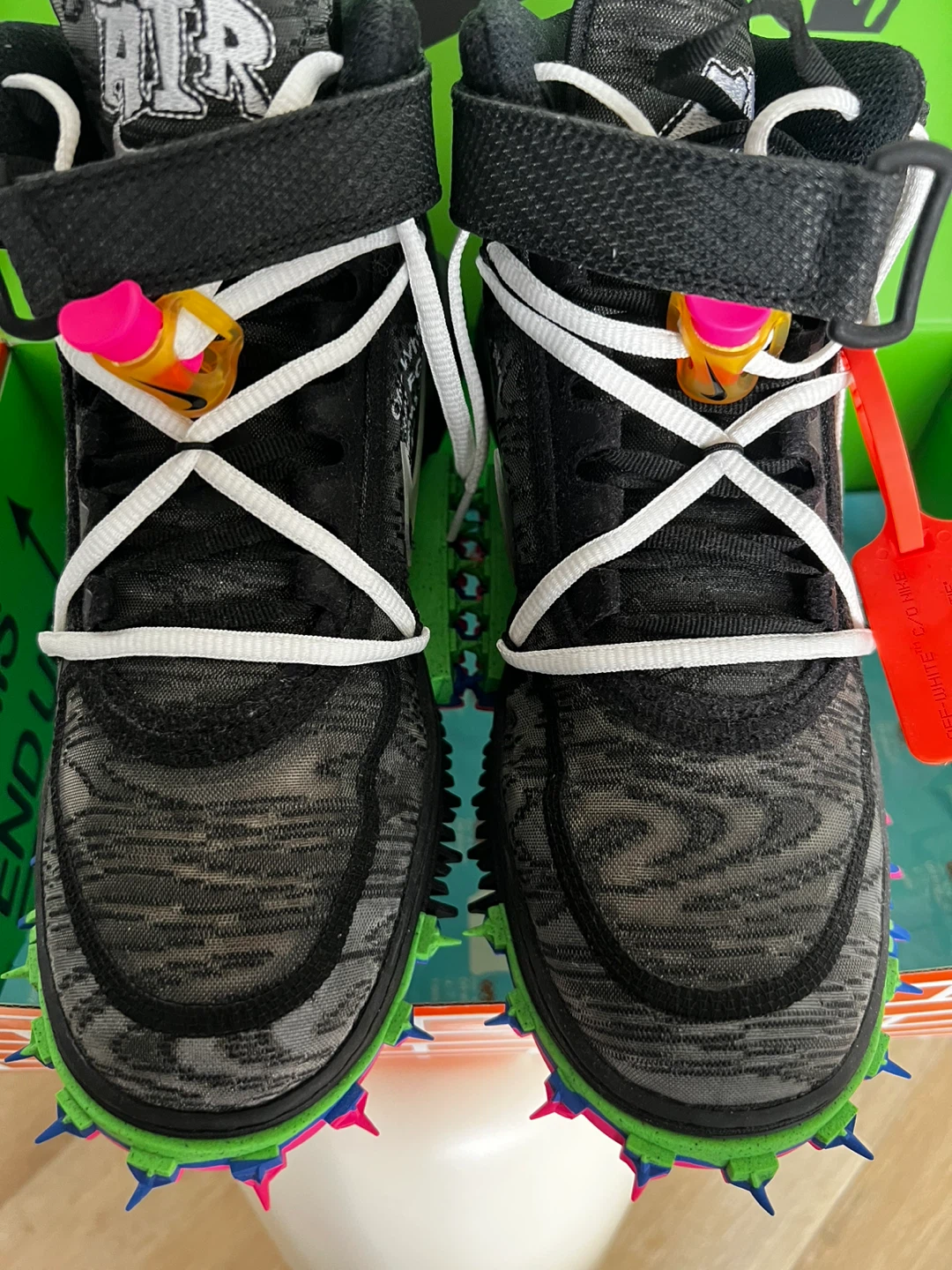[99% NEW] Off-White™ X Nike Air Force 1 Mid 40th Anniversary - photo 3