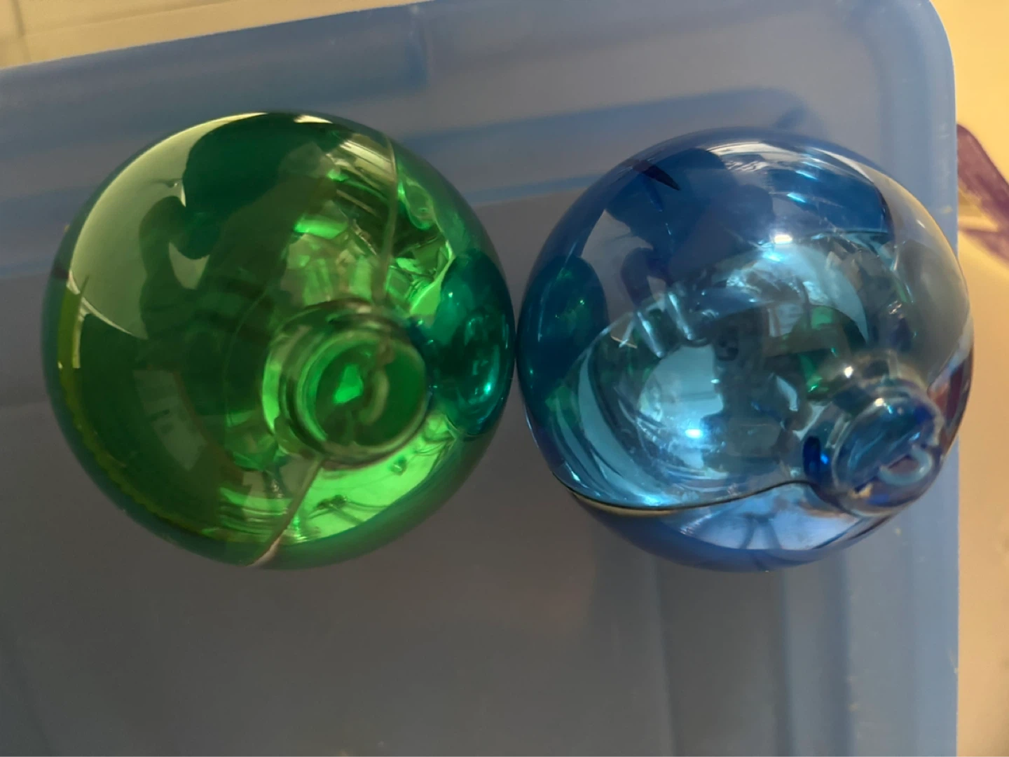 ⚽️Vintage Doubl-Glo plastic Christmas Ornaments - photo 3