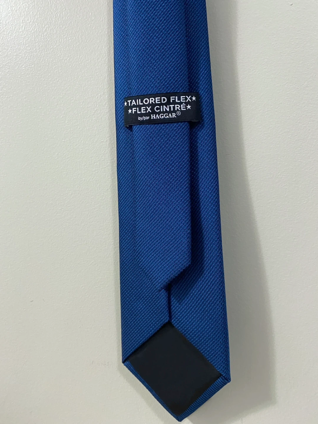 Haggar Tailored Flex Blue Dress Tie – Excellent, Used Condition - photo 3