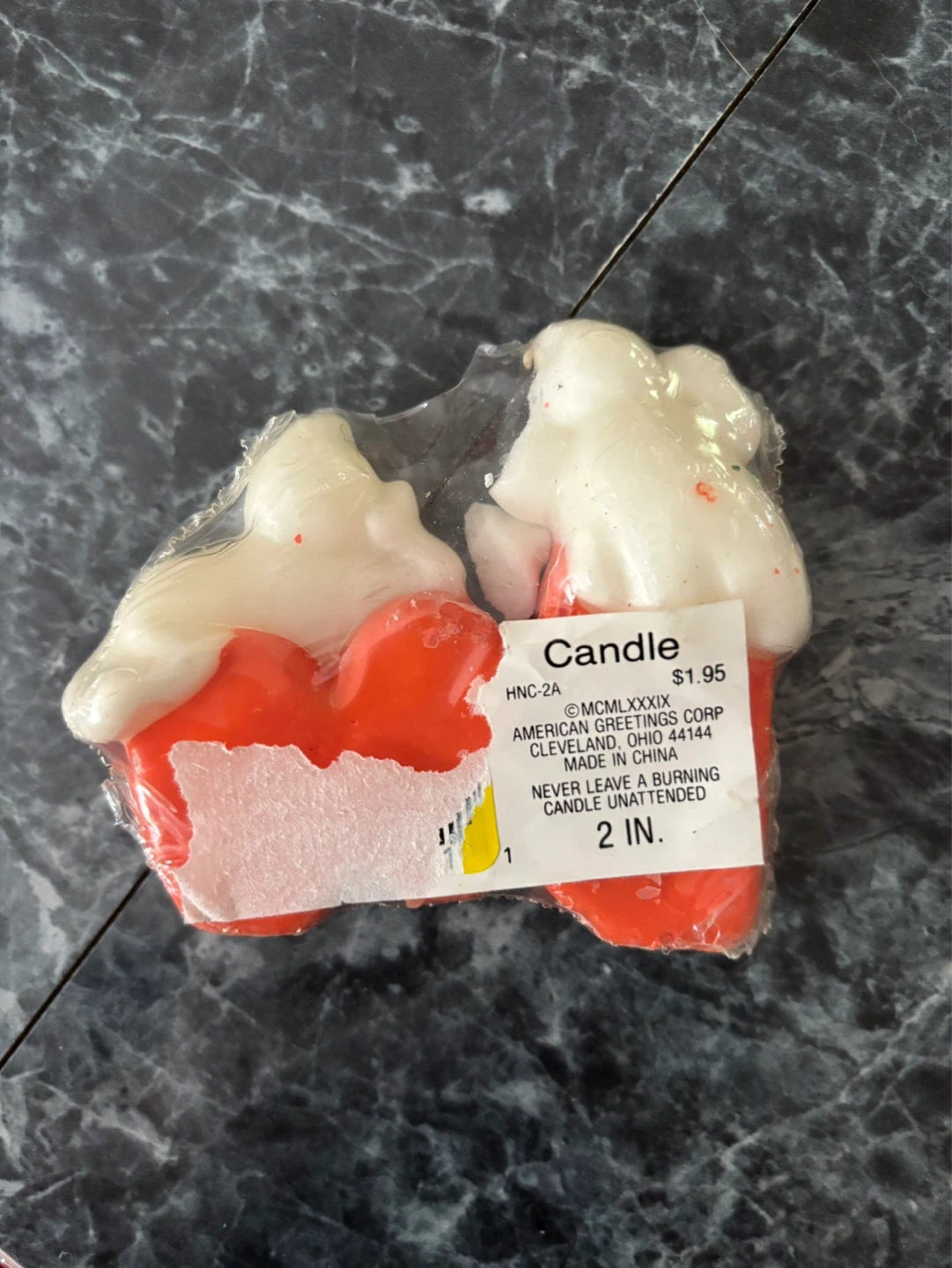 ⚽️vintage Halloween candle - photo 2