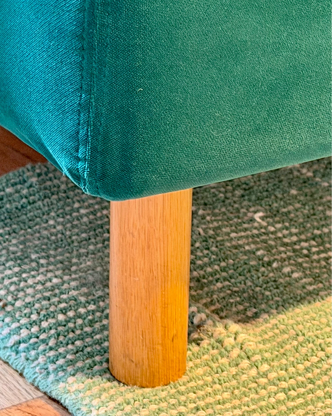 IKEA Söderhamn sofa w/ custom Bemz sofa cover and custom legs - photo 4