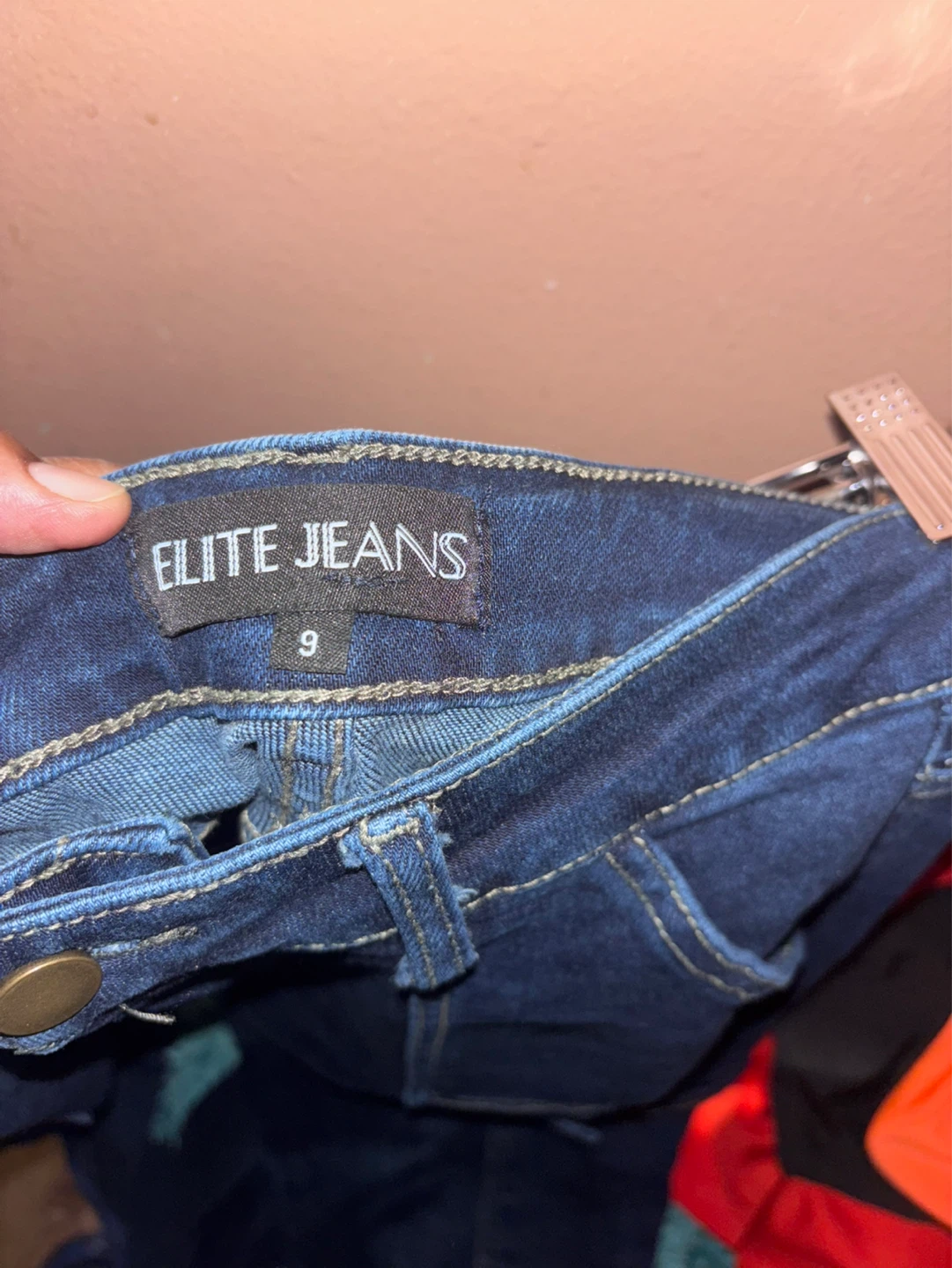 ⚽️Elite Jeans Cargo Pants Size 9 - photo 2
