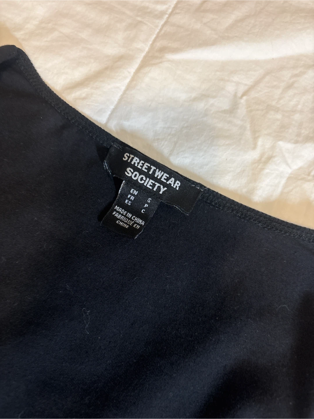Streetwear Society Black Long Sleeve Top - photo 2