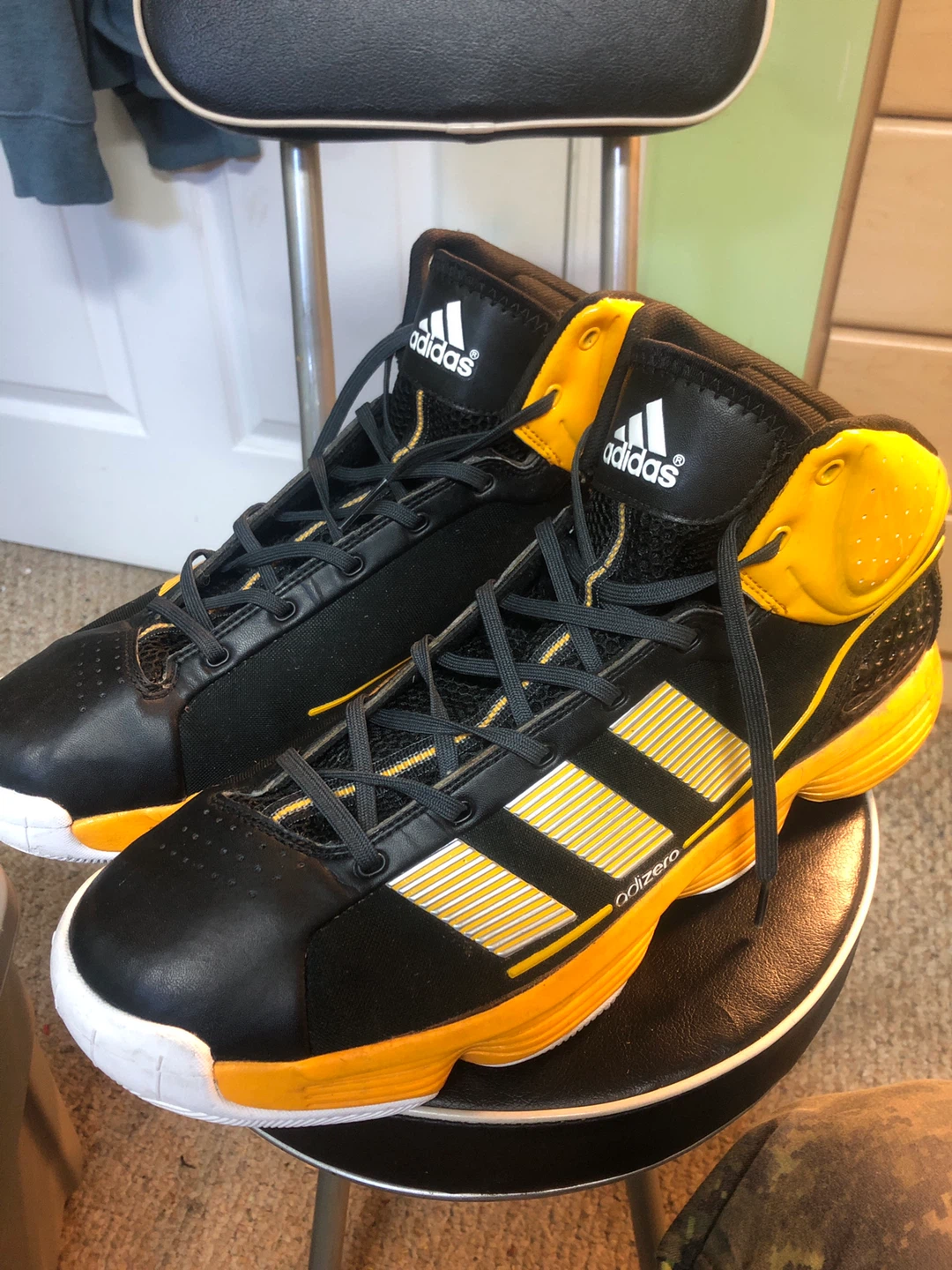 Adidas Adizero Basketball Shoes Men's Size 15