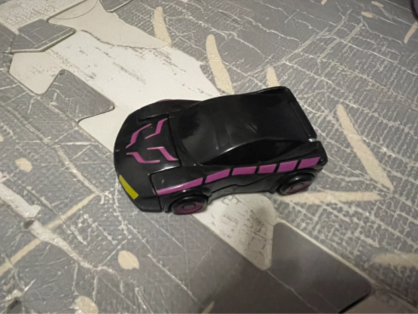 ⚽️Black Toy Car with Pink Accents
