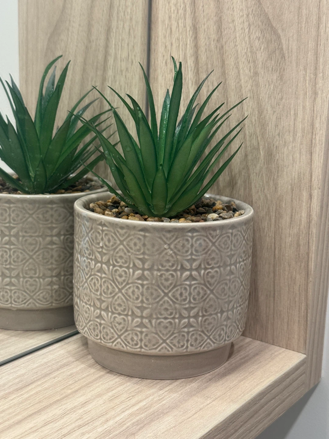 Artificial Succulent Plant in Decorative Pot