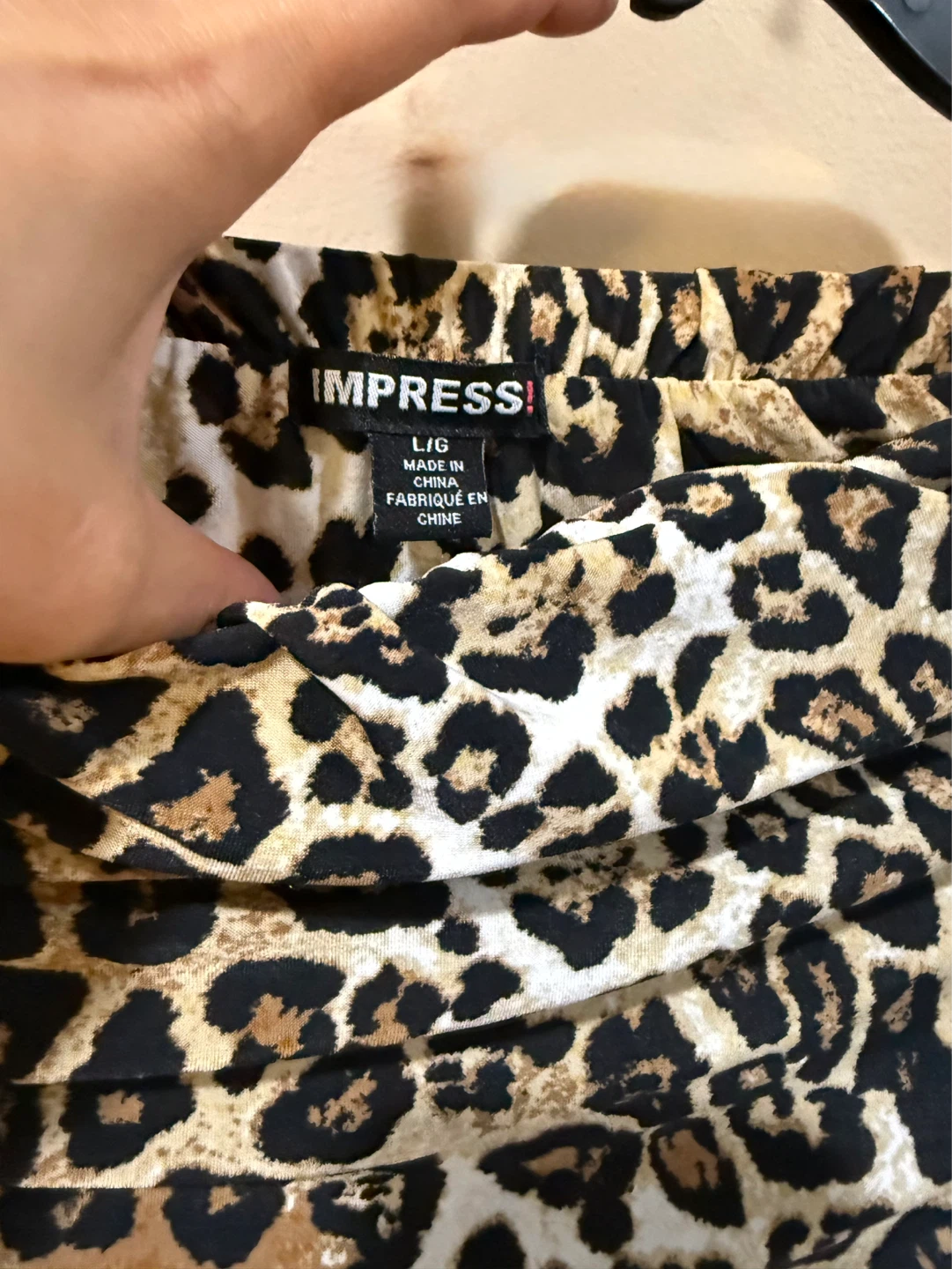 Leopard Print Strapless Jumpsuit size large ⚽️ - photo 3