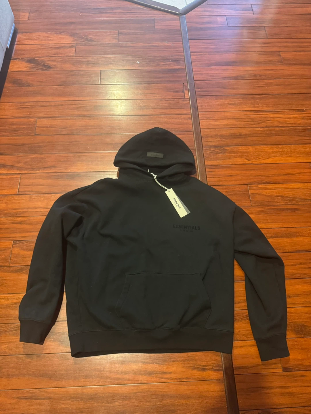 Black Essentials Fear of God Hoodie